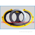 Sany concrete mixer truck parts /concrete pump wear plate and cutting ring